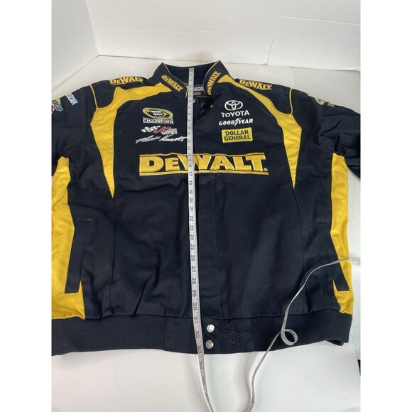Vintage NEW Nascar Jacket Mens 3XL Matt Kenseth Dewalt JH Design Logo Racing - Picture 4 of 11